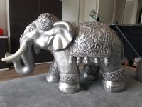 Deko Elefant silber 40 cm hoch,70 cm lang. Sachsen-Anhalt - Haldensleben Vorschau