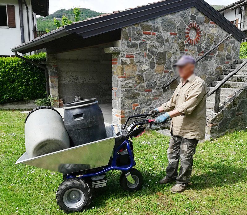 Zallys D1 Baumschule Elektrominidumper Elektrische Schubkarre in Dorfen