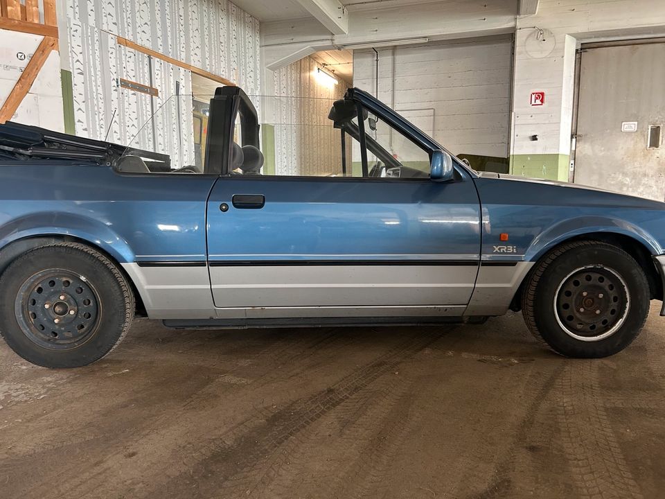 Ford Escort XR3i Cabrio mit H Zulassung in Schwäbisch Hall