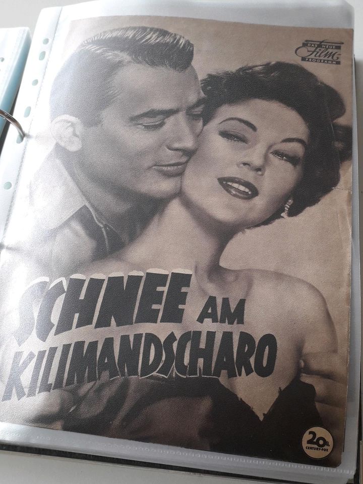 Original Kino- programme aus den 50er/60er Jahren in Gießen