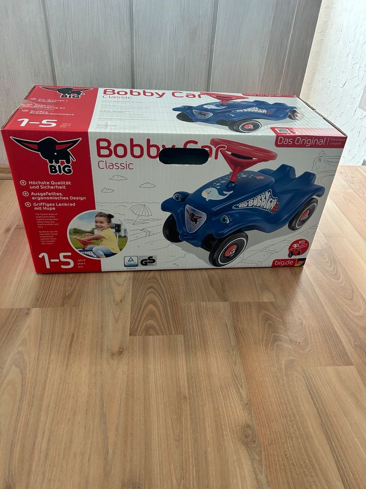 Verkaufe original verpacktes Bobby Car - blau in Wendelstein