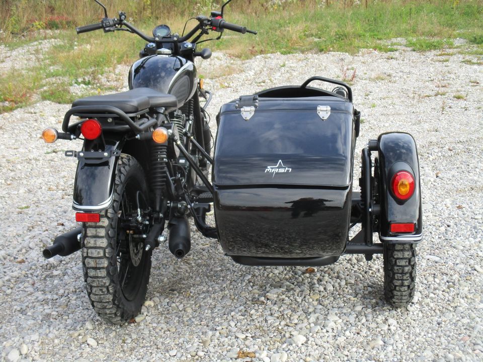 Mash Black Side - Motorradgespann / Motorrad mit Beiwagen in Dietramszell