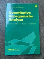 Quantitative Anorganische Analyse * Beyer * wie Neu Nordrhein-Westfalen - Lünen Vorschau