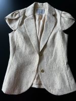 Kurzarm Jacke Blazer Gold Beige H&M Neu Gr.34 Bayern - Ingolstadt Vorschau