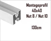 9x Solarprofil / Montageschiene Montageprofil 40x40 PV 130cm Sachsen - Oberschöna Vorschau