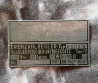 ddr typenschild zur deko Brandenburg - Falkenberg/Elster Vorschau