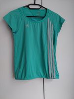 Adidas T-Shirt Sportshirt Sport grün türkis S 36 climacool Hessen - Offenbach Vorschau