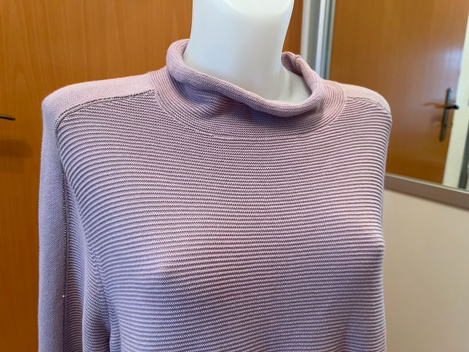 NEU Damenpullover von Monari mit Strass, Größe 44, lavendel in Worms