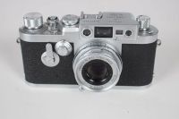 Leica  III G  mit 2,8 5cm Elmar  # 877560  1957 Baden-Württemberg - Ulm Vorschau