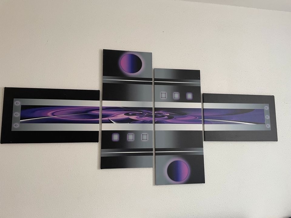 Bild 4 Teilig, 165x80 cm in Markt Schwaben