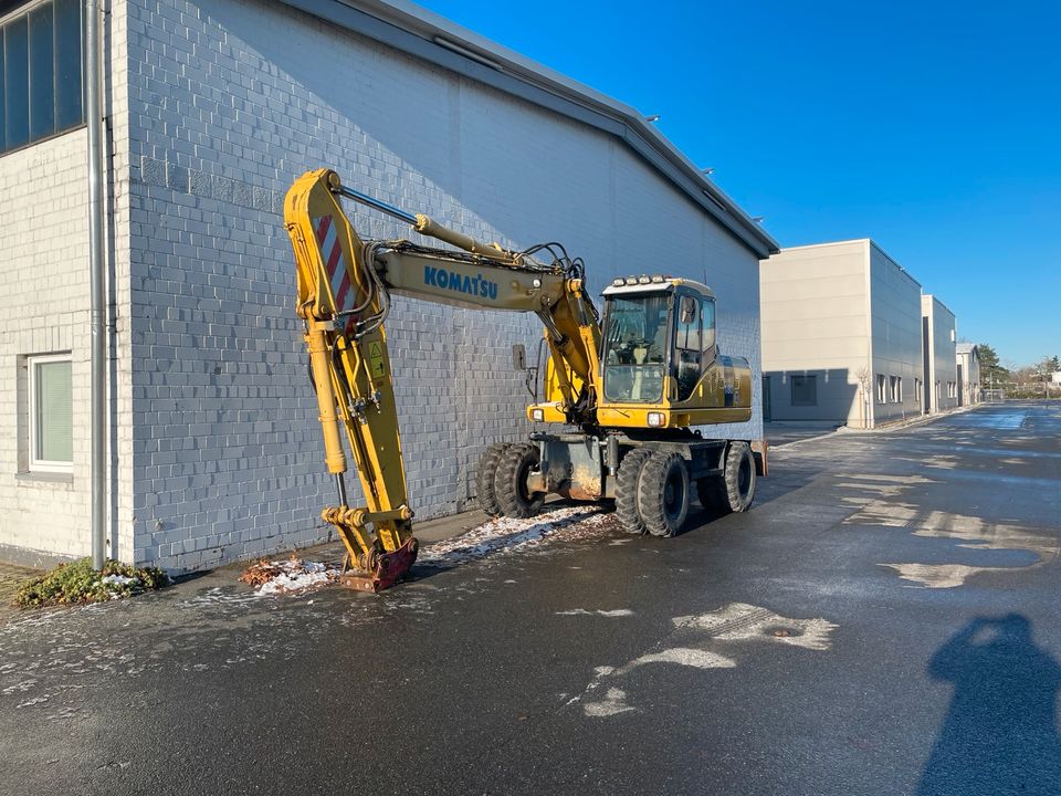 Komatsu PW 180, Mobilbagger, Top Zustand in Uetze