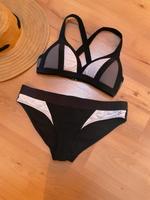 Sportbikini in schwarz/weiß/grau Rheinland-Pfalz - Bad Ems Vorschau
