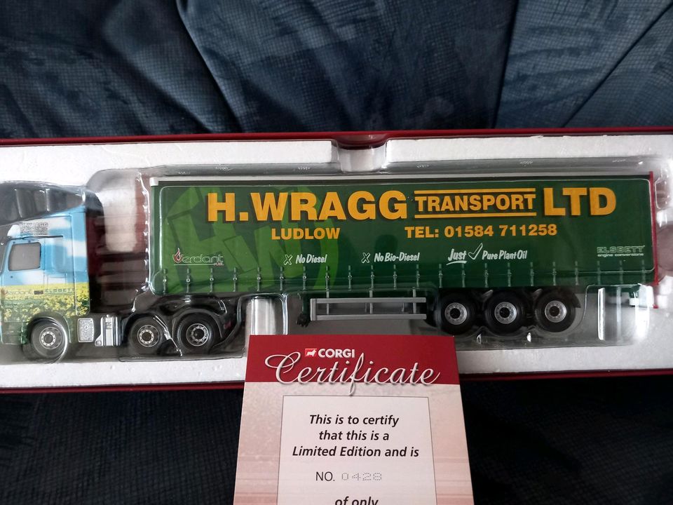 Corgi H.Wraag truck lkw limitiert neu Spedition Transport in Dillenburg