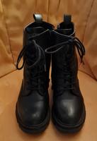 Stiefel -mit Schnürung-Dockers by Gerli-Leder-schwarz-Gr.36 Niedersachsen - Ilsede Vorschau