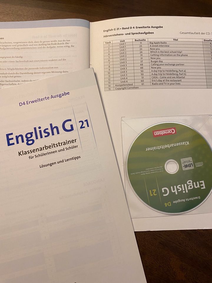 English G21 Klassenarbeitstrainer D4 8 Erweiterte Ausgabe in Köln