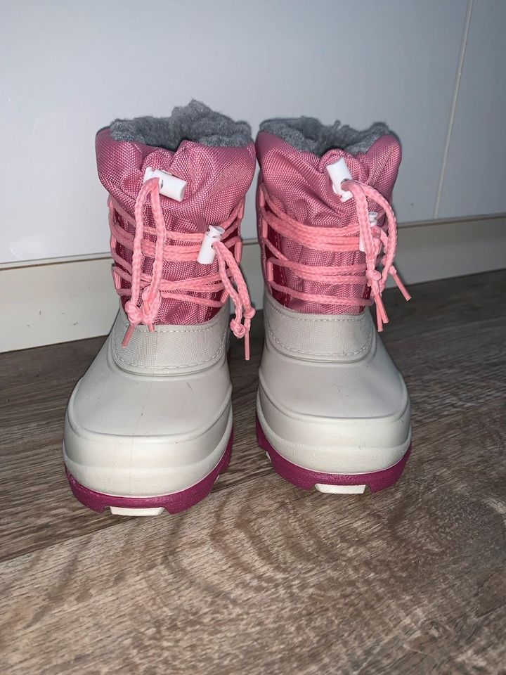 NEU Kimberfeel Stiefel grau pink für Mädchen Gr.26/27 in Kaiserslautern