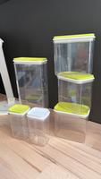 Mepal Vorratsdosen Set Küche Aufbewahrung lime Green 6 Stück Thüringen - Bad Köstritz   Vorschau