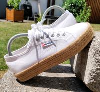 Superga Cotropew Espandrille EU 39 White canvas Hessen - Schauenburg Vorschau