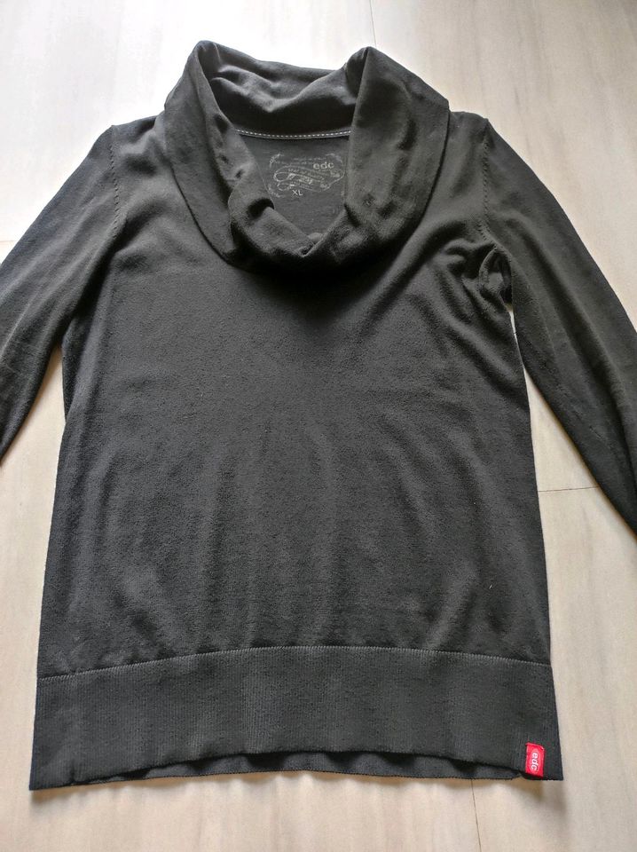 Damen Pullover EDC by Esprit XL schwarz und braun in Durbach