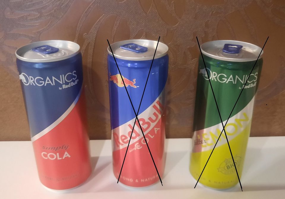 1 Energy Dose, Drink, Red Bull Organics Simply Cola, 250 ml, voll in Bayern  - Kissing