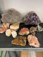 Mineralstein Großhandel Selenit Malachit Quarz Amethyst usw Bayern - Mainaschaff Vorschau