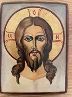 Ikone Holz Handarbeit Jesus Portrait Geschenk Ostern NEU Düsseldorf - Mörsenbroich Vorschau