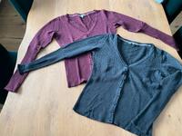 Cardigans Clockhouse, Gr. S, Baumwolle, grau & beere Nordrhein-Westfalen - Hückeswagen Vorschau