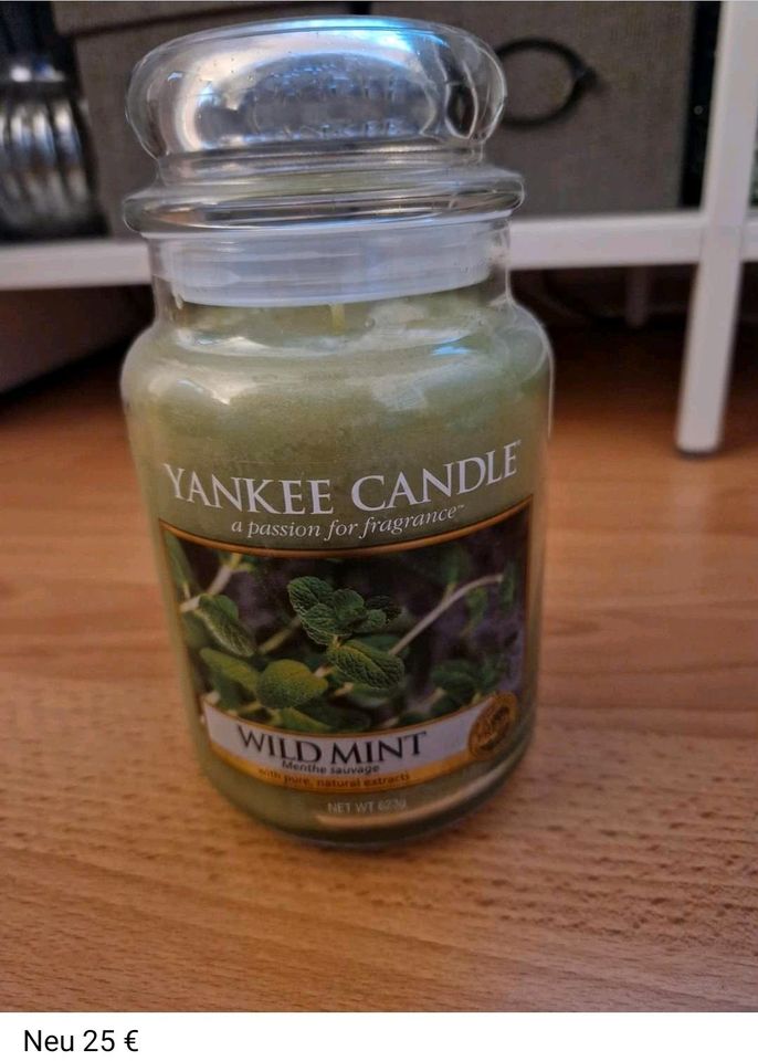Yankee Candle Wild Mint Neu in Kronberg im Taunus