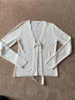 Cardigan Strickjacke Jacke weiß H&M, Größe 38 Thüringen - Unterwellenborn Vorschau