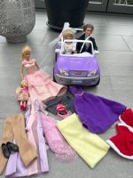 Barbie Brautpaar mit Barbie Auto, weitere Barbie, Kind und Zubeh. Baden-Württemberg - Malsch bei Wiesloch Vorschau
