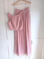 Chi Chi London 2teiliges Kleid rosa 38 UK10 Düsseldorf - Benrath Vorschau