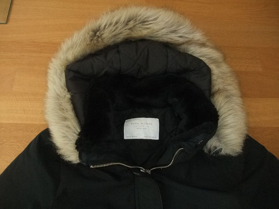 ZARA Parka Jacke Gr S / 36 Outdoor Jacke Steppjacke in Essen