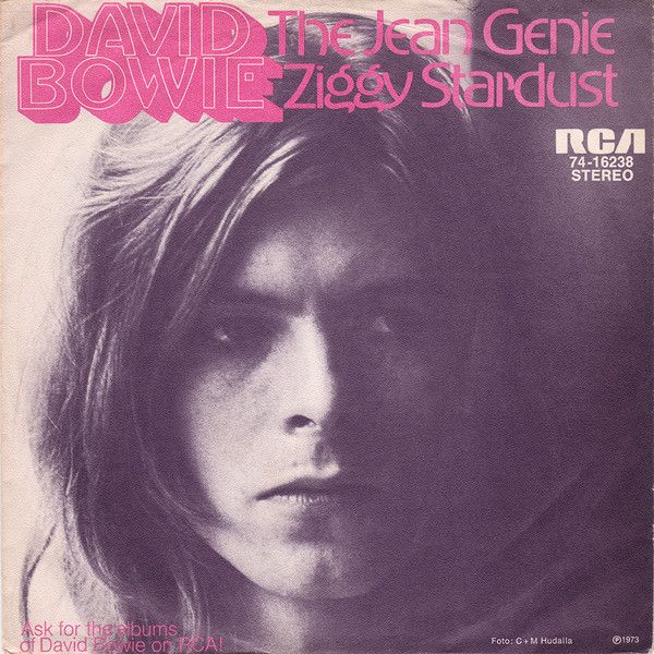 David Bowie – The Jean Genie / Ziggy Stardust RCA Victor 74-16 23 in Mannheim