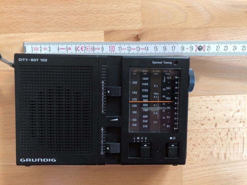 Grundig CITY-BOY 100  Taschenradio ! in Heek