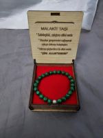 Malakıt Taşı Bileklik Doğal Taş | Malachit Stein Armband Natur Düsseldorf - Eller Vorschau