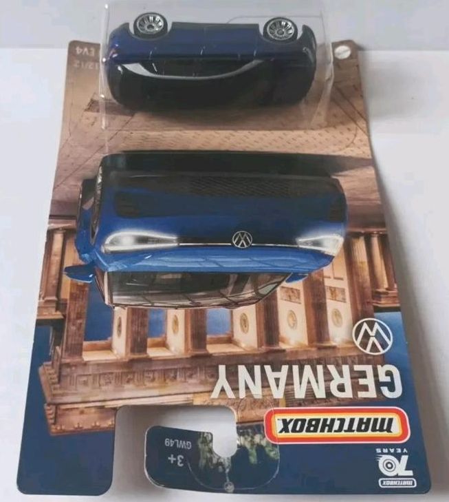 Matchbox Germany 1:64 ©2022 #12 VW EV4 blau-silber HPC67 OVP in Berlin