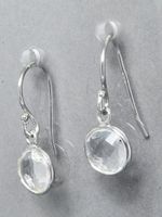 "Bergkristall-Edelstein-Heilstein" Ohrringe 1 cm klein Silber Nordrhein-Westfalen - Reken Vorschau