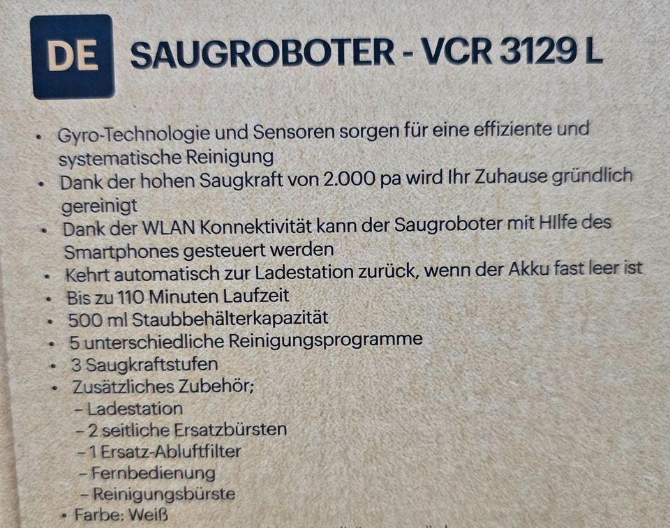 GRUNDIG Saugroboter \'VCR 3129 L\' (500ml) NEU in Brandenburg - Petkus |  Staubsauger gebraucht kaufen | eBay Kleinanzeigen ist jetzt Kleinanzeigen