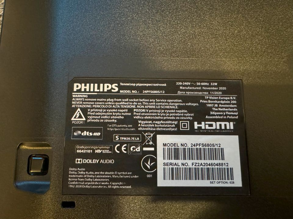 PHLIPS FHD LED TV 24 Zoll in Karlsruhe