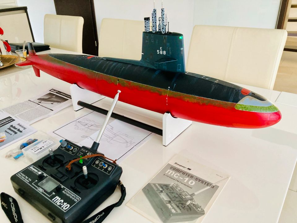 USS Skipjack Nuclear Submarine RC U-Boot 1:72 RTR Engel Brüggen in Salzgitter