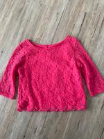 H&M Shirt aus Spitze, mit Futter, pink, Gr. S Niedersachsen - Salzbergen Vorschau