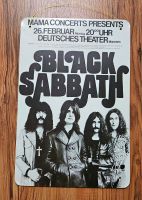 Blechschild * Black Sabbath * Mama Concerts * Nordrhein-Westfalen - Ratingen Vorschau