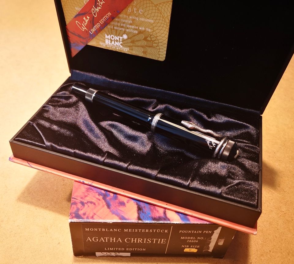 Montblanc Writers Edition - 1993 Agatha Christie Füllfederhalter in Koblenz