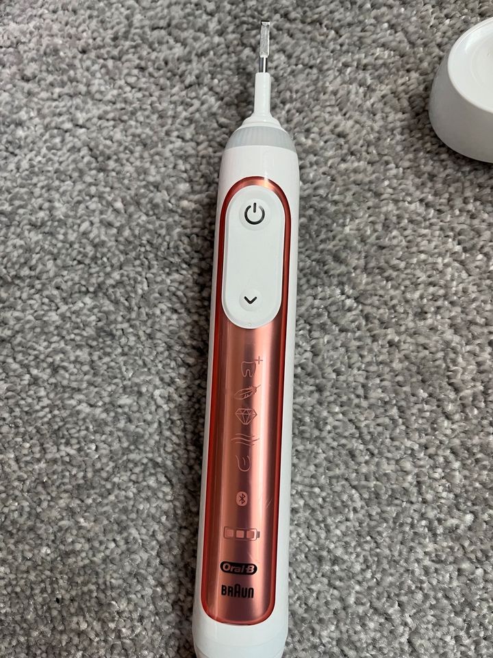 Oral-B Genius X Elektrische Zahnbürste, Rosegold in Tonna