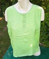 Tank top 100% seita seide gr M sommerbluse seledyn grün Bayern - Neuendettelsau Vorschau