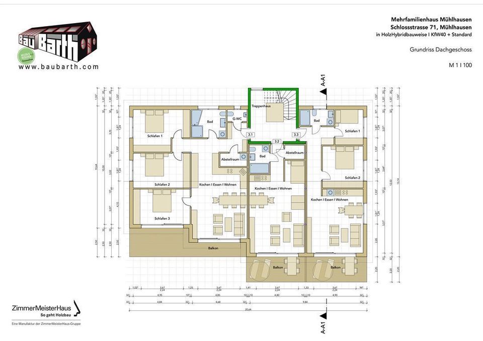 ERSTBEZUG I Niedrigste Nebenkosten I Wohnung 1.1: Lichtdurchflutete, wohngesunde 5 Zimmerwohnung in Singen-Mühlhausen in Mühlhausen-Ehingen