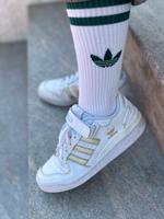 Adidas Forum low Sneaker weiß Gold Sport Schuhe Nordrhein-Westfalen - Herford Vorschau