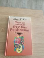 Poesiealbum Verse Buch nagelneu Baden-Württemberg - Schwäbisch Hall Vorschau
