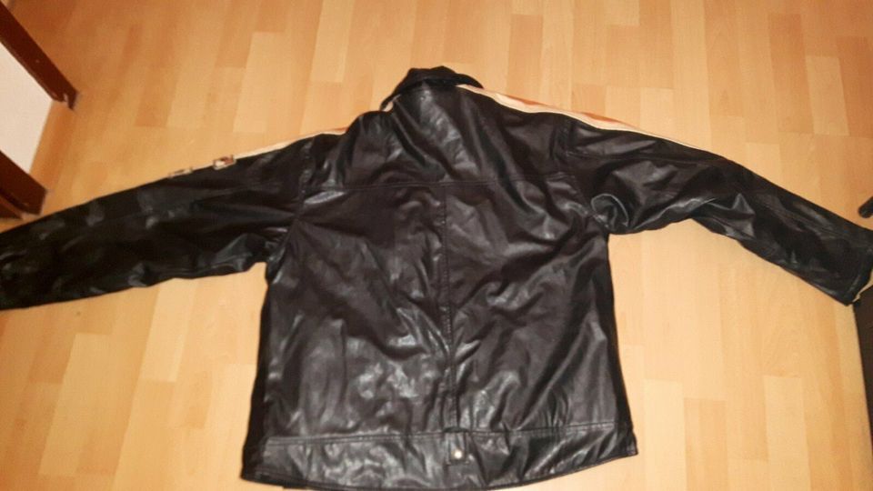 Motorrad Jacke "725" Grosse L .Kunstleder Retro Vintage in Wuppertal