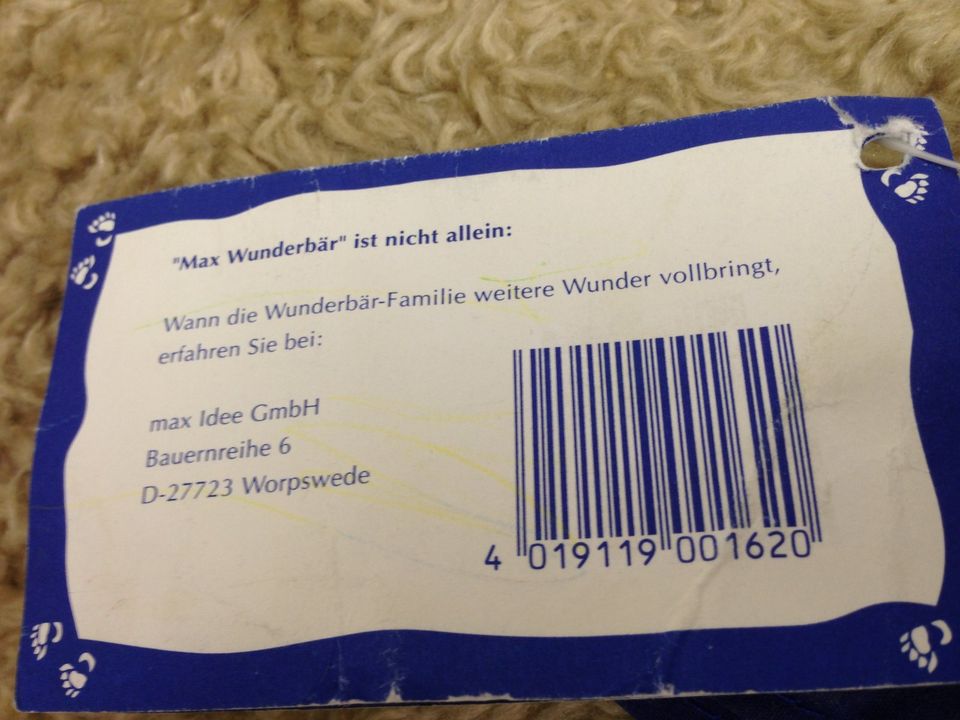 XXL Bär Teddy UNICEF Max der Wunderbär, limitierte Auflage ca. 1m in Baden-Baden